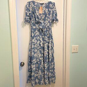 BTFBM Women's Tie Front Dress Size M